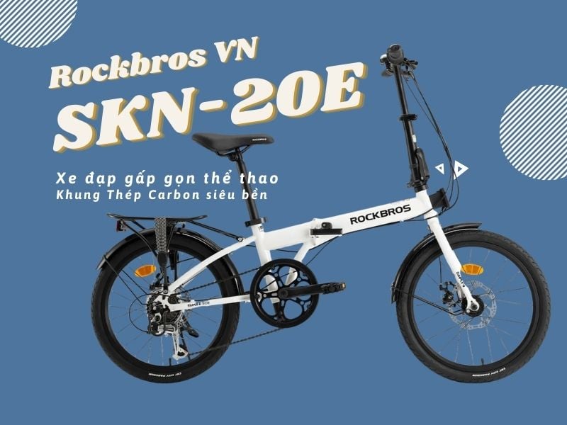 Xe đạp gấp đa dụng Rockbros SKN-20E