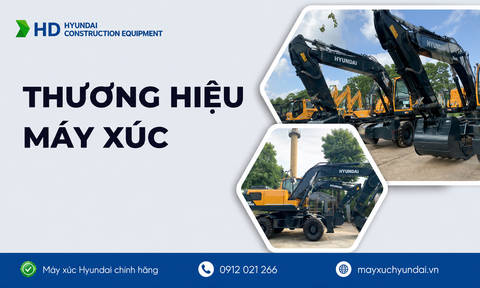 Điểm qua những thương hiệu máy xúc bánh lốp Hàn Quốc nổi tiếng hiện nay
