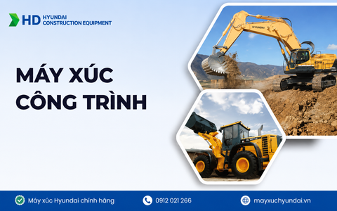 Tổng quan tiêu chí chọn máy xúc công trình tốt nhất