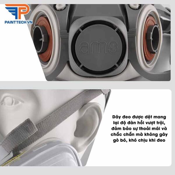 Mặt nạ phòng độc đôi AMS A620