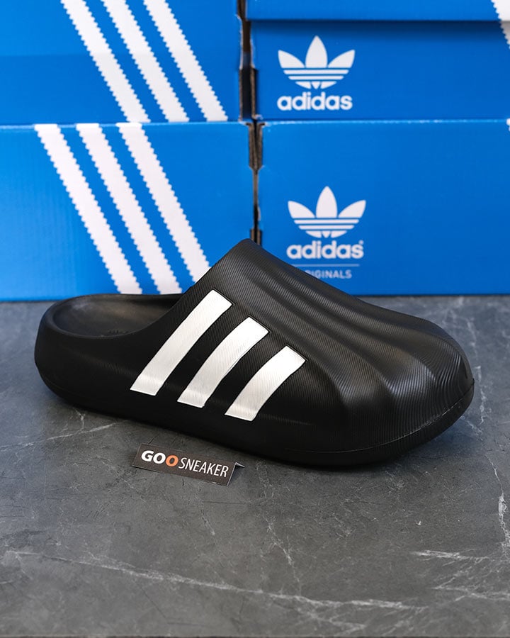 dép Adifom Superstar Mule Black
