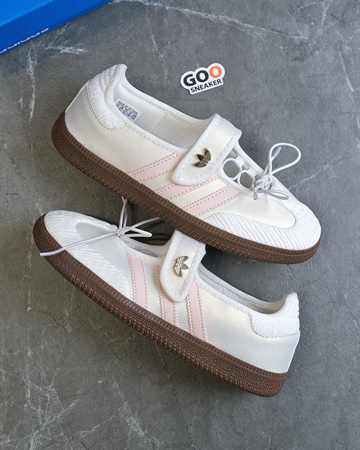 Giày Adidas Samba Jane Cloud White Pink best quality