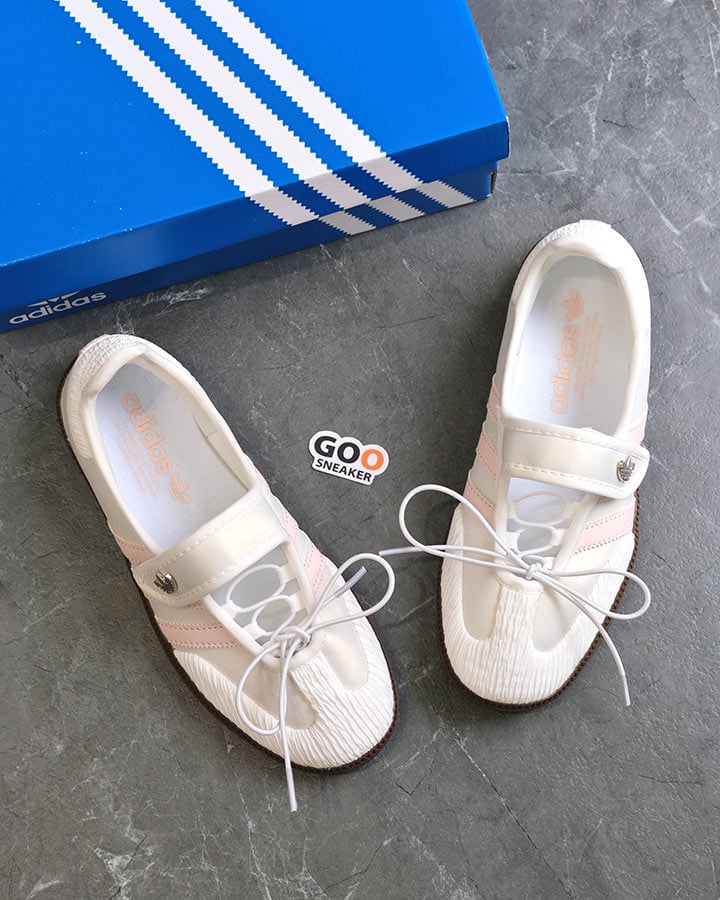 Giày Adidas Samba Jane Cloud White Pink best quality