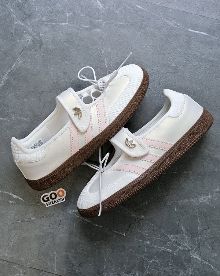 Giày Adidas Samba Jane Cloud White Pink best quality