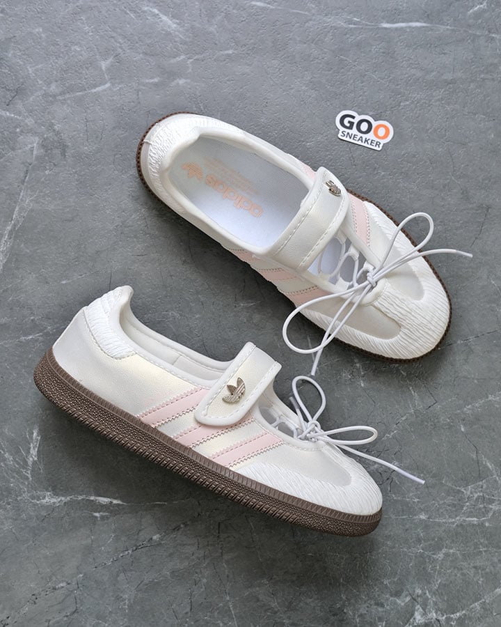 Giày Adidas Samba Jane Cloud White Pink best quality