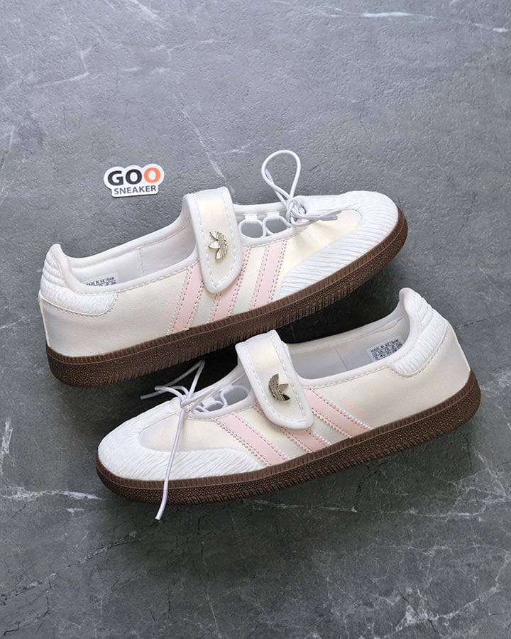 Giày Adidas Samba Jane Cloud White Pink best quality