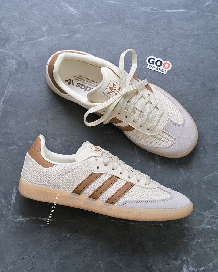 Giày Adidas Samba OG Crystal Sand JI3185 rep 11 1