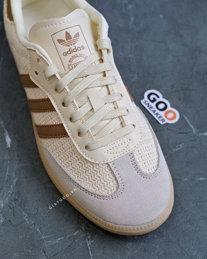 Giày Adidas Samba OG Crystal Sand JI3185 rep 11 1