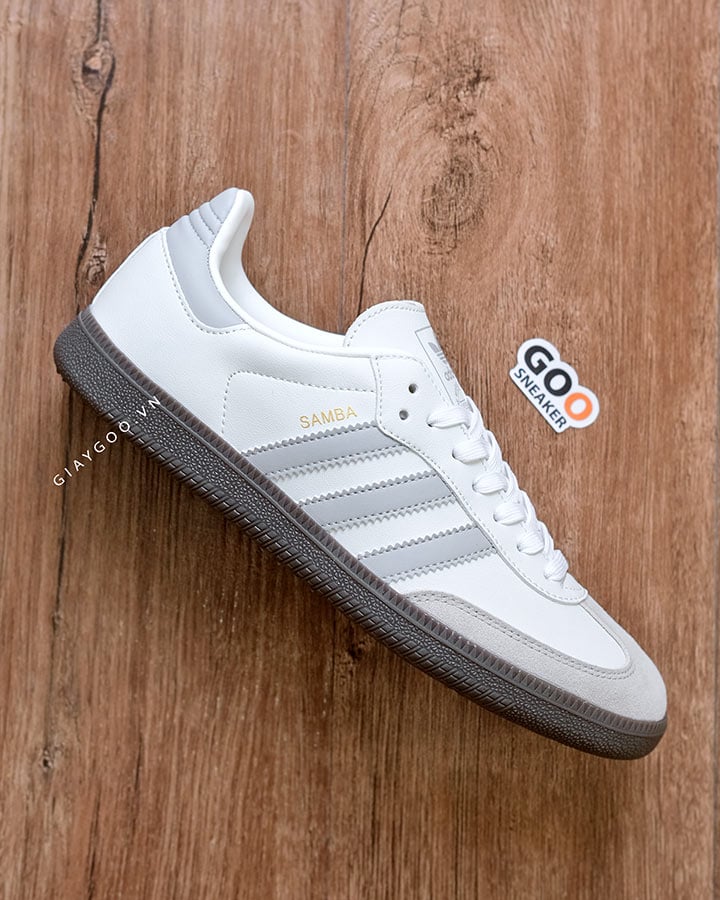 Giày Adidas Samba White Granite JH6479 rep 11