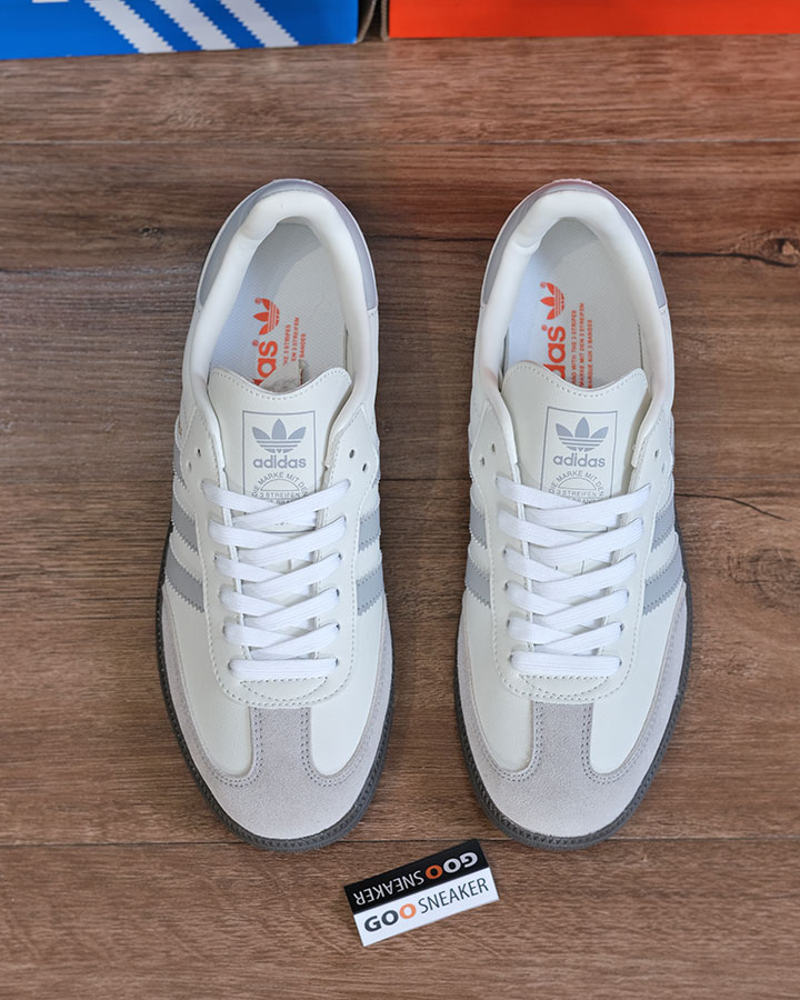 Giày Adidas Samba White Granite JH6479 rep 11
