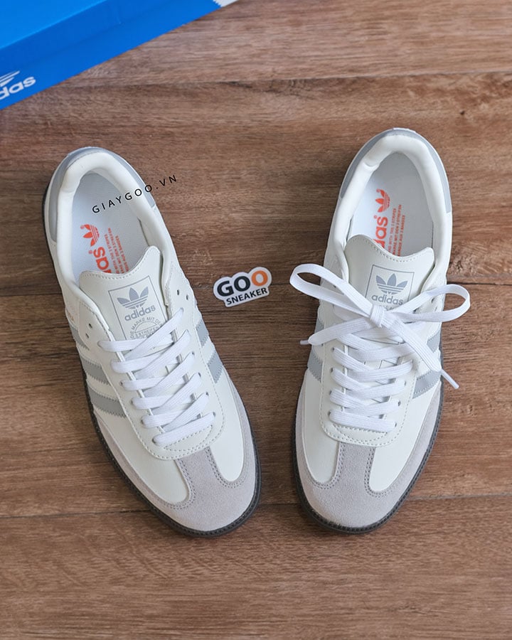 Giày Adidas Samba White Granite JH6479 rep 11