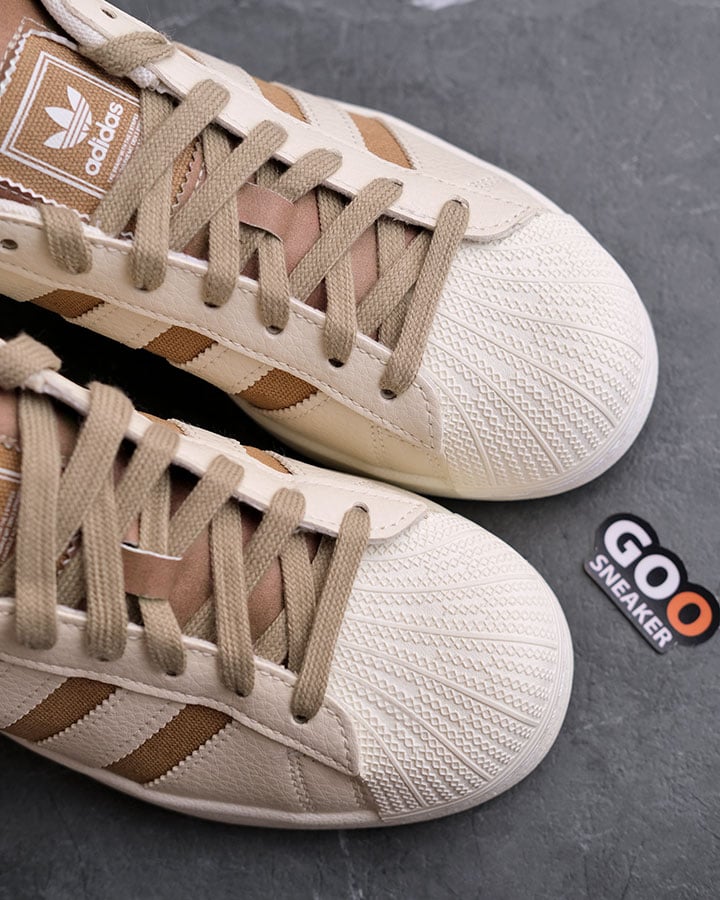 Giày Adidas Superstar II Kem Best Quality