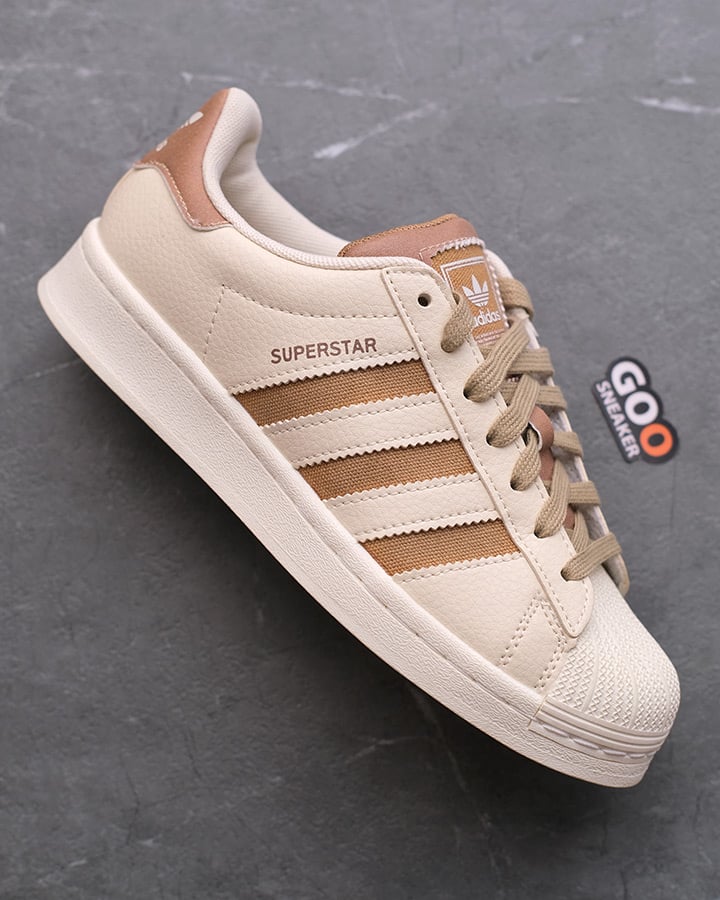 Giày Adidas Superstar II Kem Best Quality