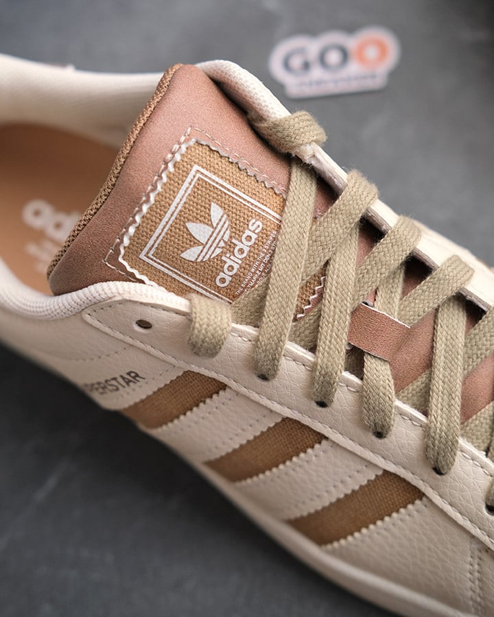 Giày Adidas Superstar II Kem Best Quality
