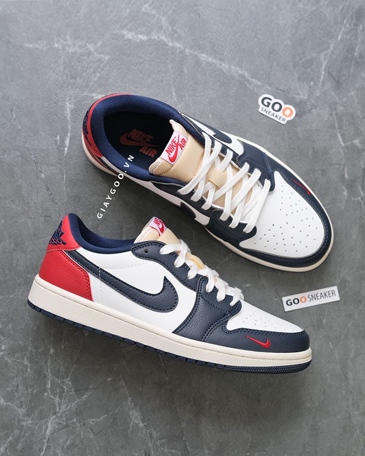 Giày Jordan 1 Low Howard University HQ2993-100