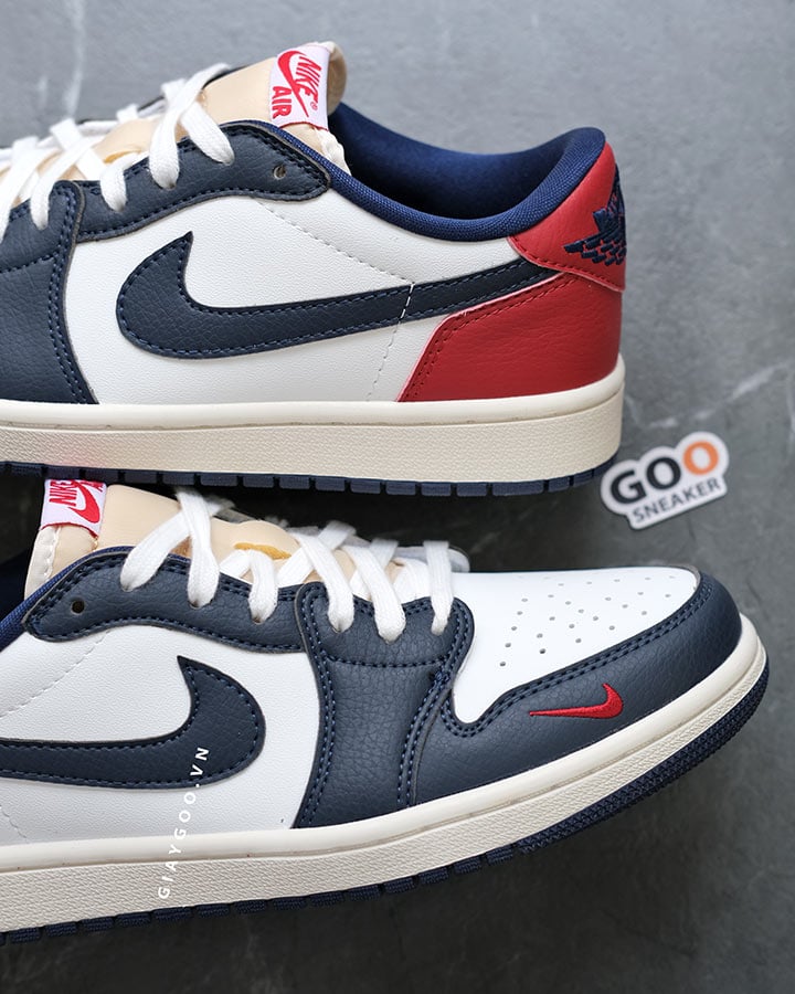 Giày Jordan 1 Low Howard University HQ2993-100