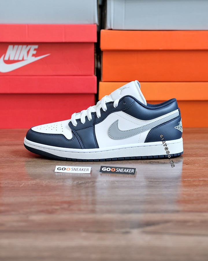 Giày Jordan 1 Low Midnight Navy 553558-141 best quality