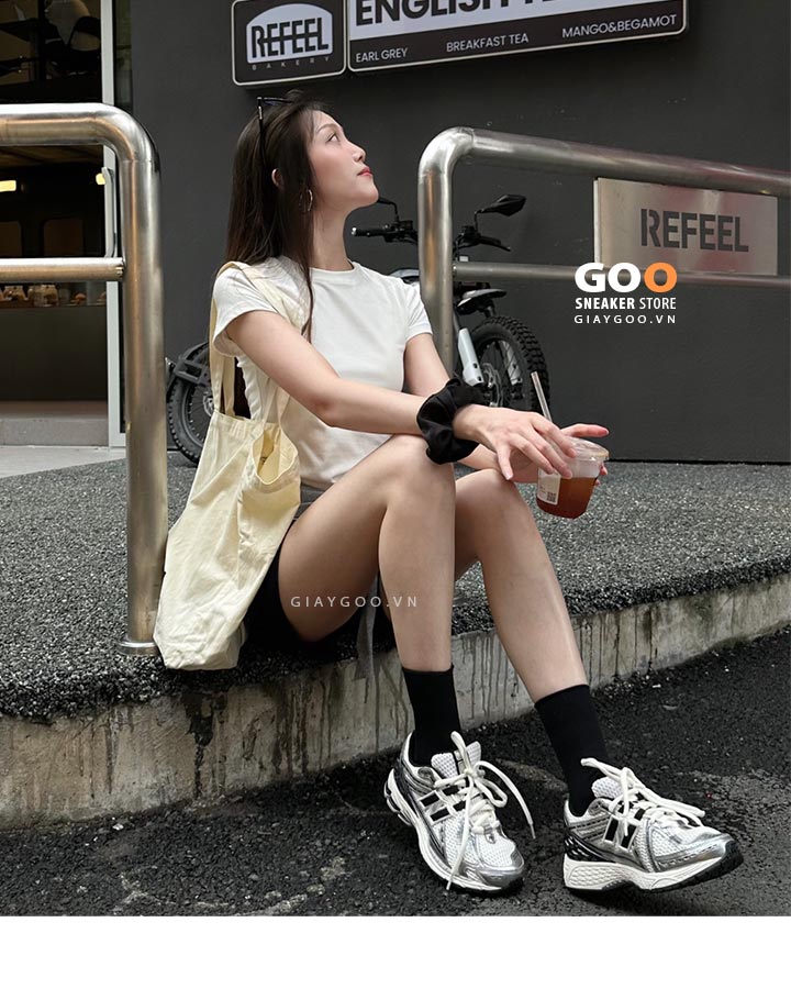 giày New Balance 1906r mix đồ nữ