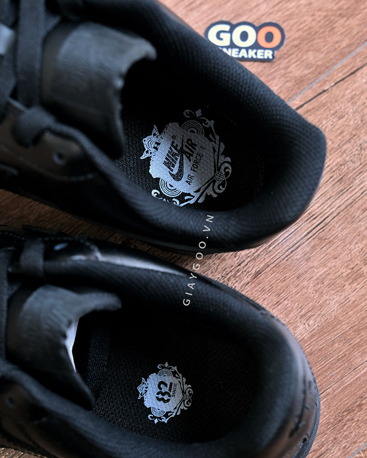 Giày nike air force 1- af1 all black đen full best quality