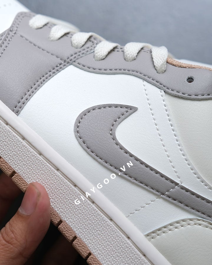 Giày Nike Air Jordan 1 Low Red College Grey 553558-169 best quality