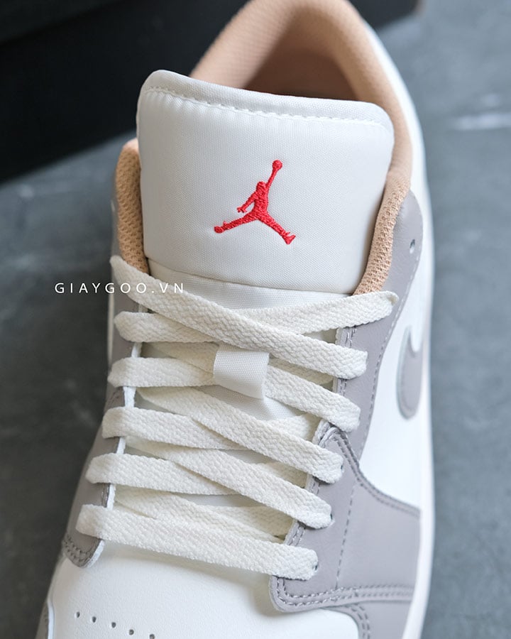 Giày Nike Air Jordan 1 Low Red College Grey 553558-169 best quality