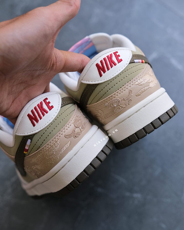 giày Nike Dunk Low CNY Pegasus Neutral Olive IQ1118-220 rep
