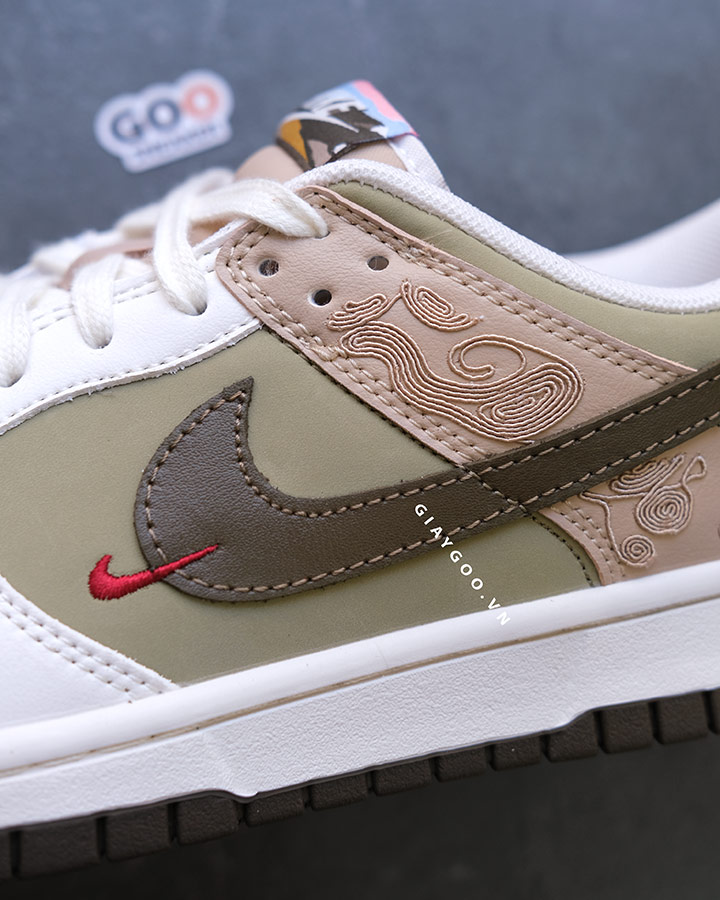 giày Nike Dunk Low CNY Pegasus Neutral Olive IQ1118-220 rep