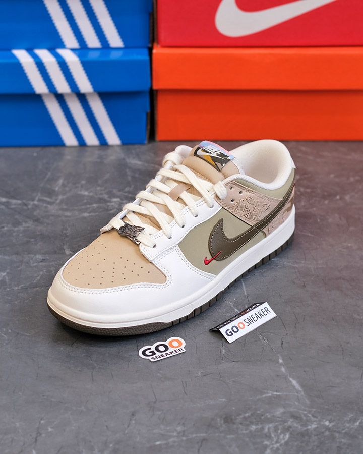 giày Nike Dunk Low CNY Pegasus Neutral Olive IQ1118-220 rep