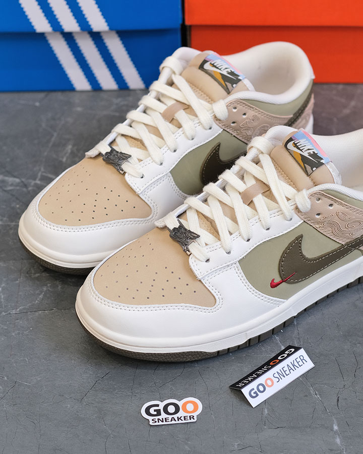 giày Nike Dunk Low CNY Pegasus Neutral Olive IQ1118-220 rep
