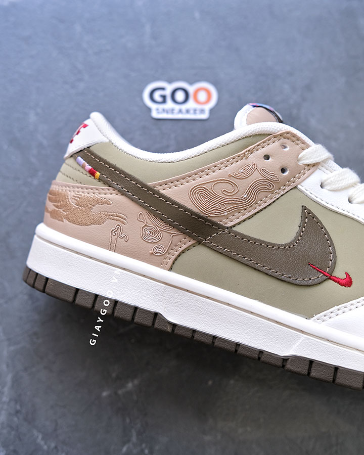 giày Nike Dunk Low CNY Pegasus Neutral Olive IQ1118-220 rep