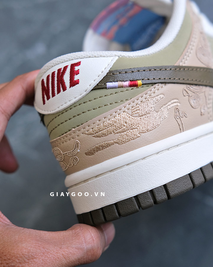 giày Nike Dunk Low CNY Pegasus Neutral Olive IQ1118-220 rep