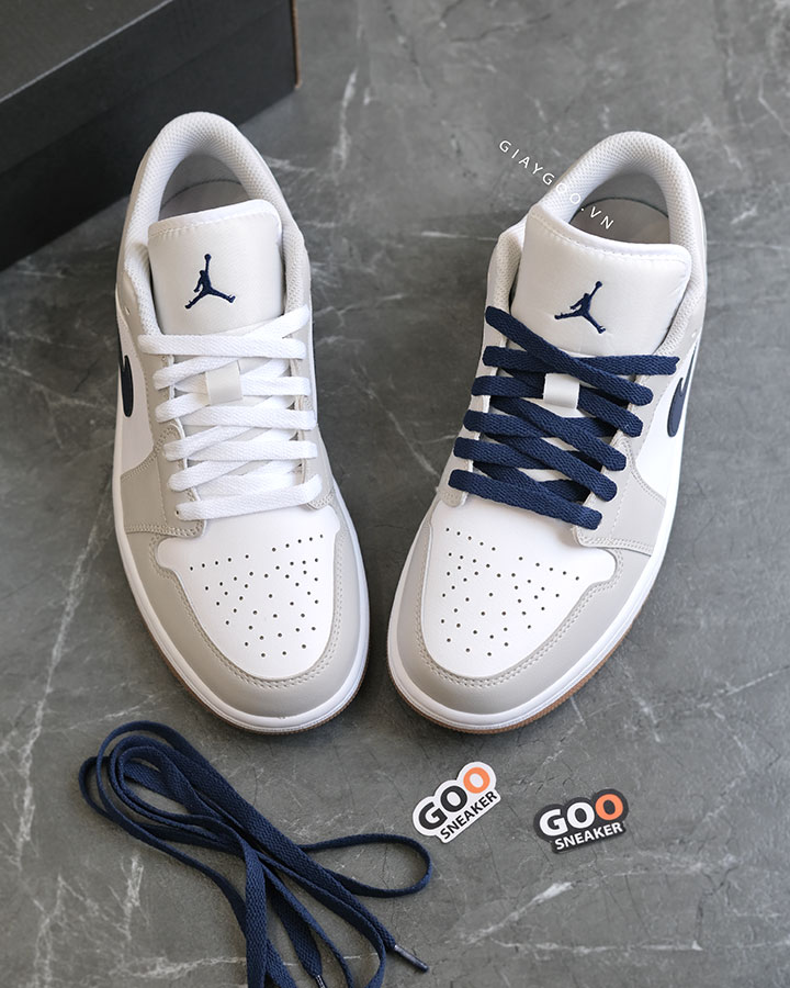 Giày nike Jordan 1 Low Georgetown 553558-146 best quality