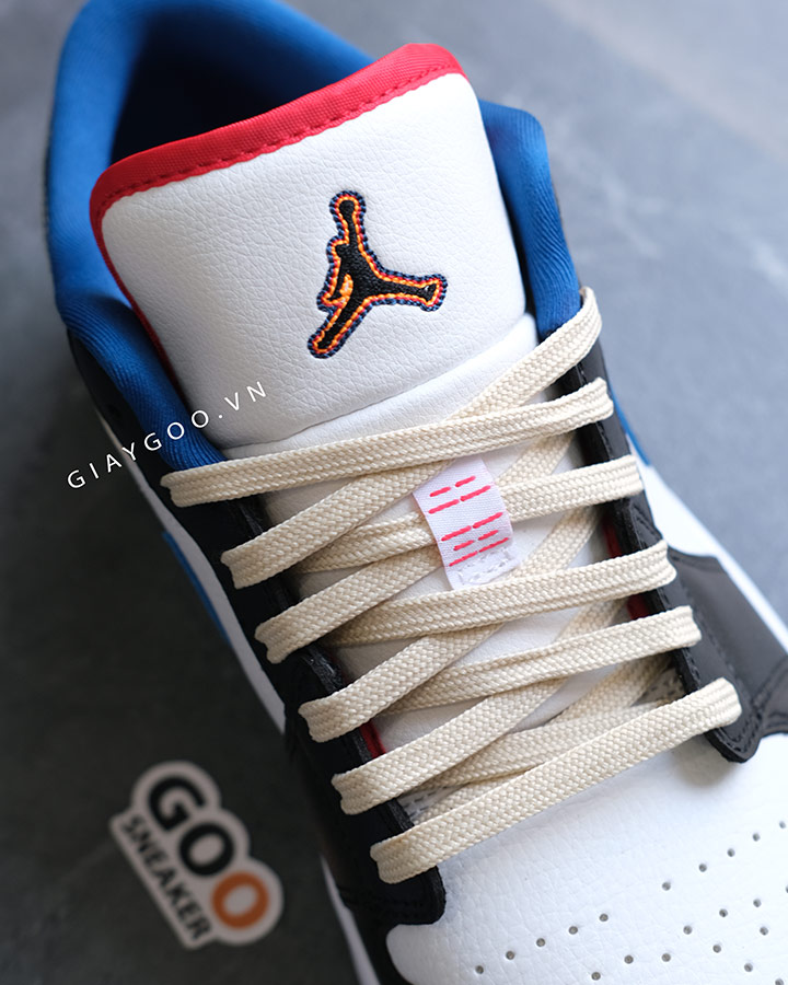 Giày Nike Jordan 1 Low Industrial Blue Sashiko FV3622-141