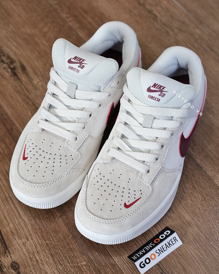 Giày Nike SB Force 58 Light Smoke Burgundy FQ7637-001