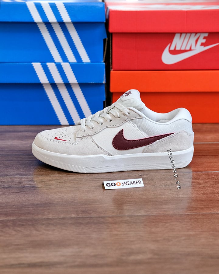Giày Nike SB Force 58 Light Smoke Burgundy FQ7637-001