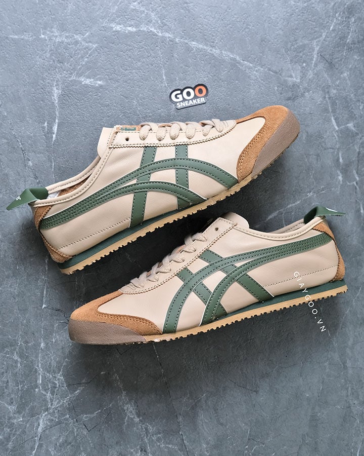 giày Onitsuka Tiger Mexico 66 Beige Green best quality