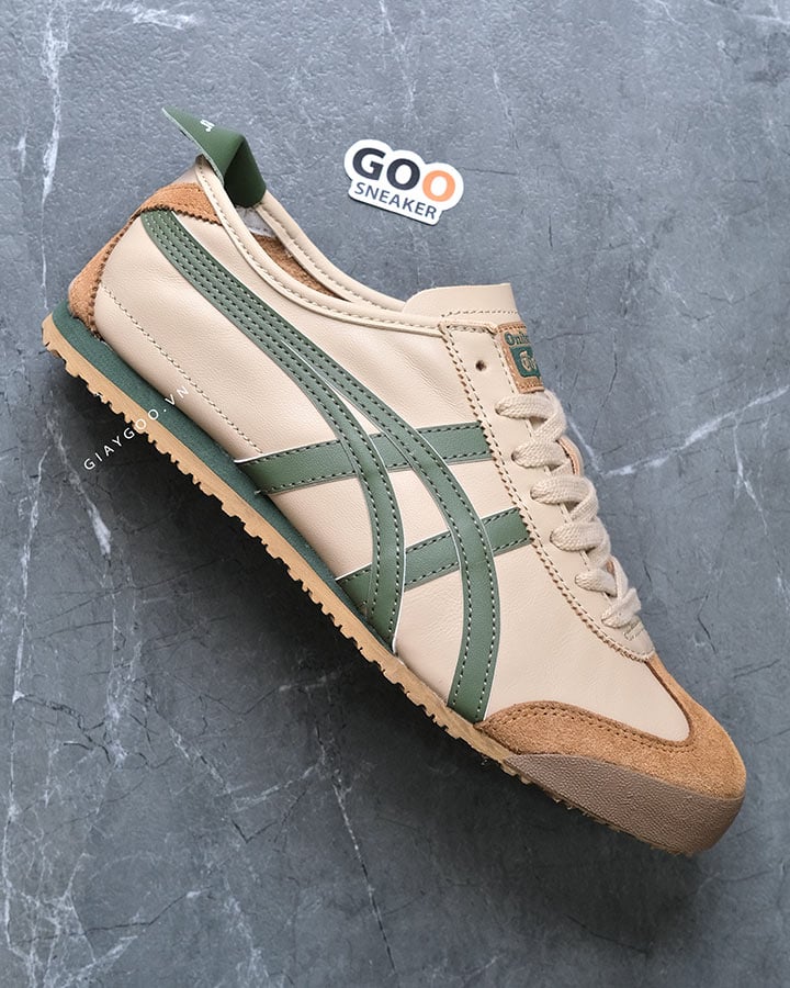 giày Onitsuka Tiger Mexico 66 Beige Green best quality