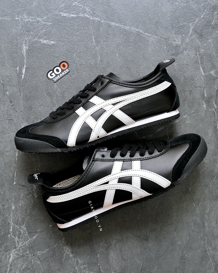 giày Onitsuka Tiger Mexico 66 Black White best quality