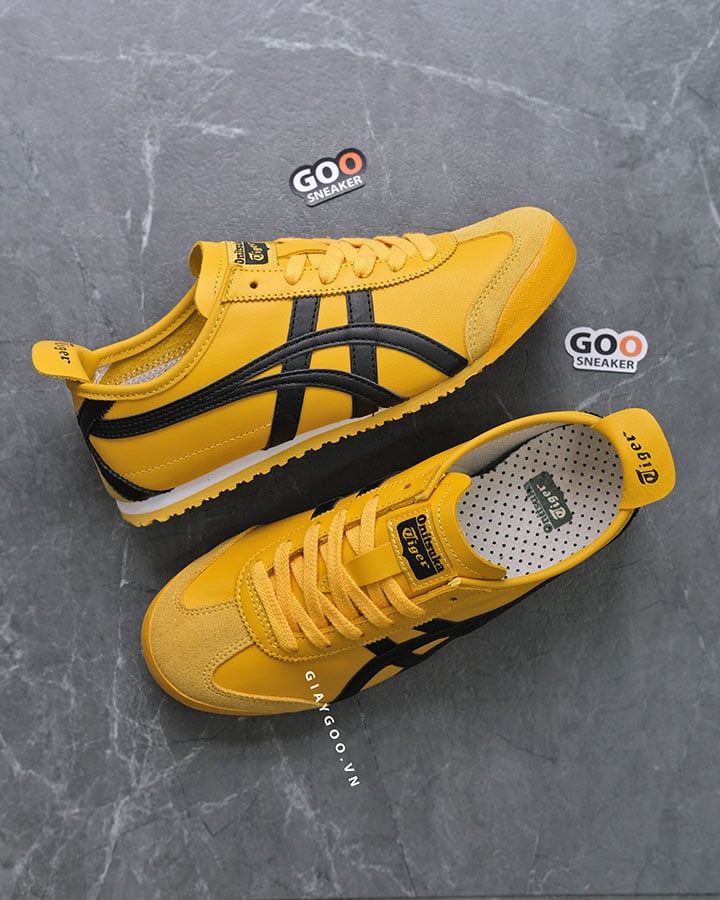 giày Onitsuka Tiger Mexico 66 Black Yellow best quality da thật