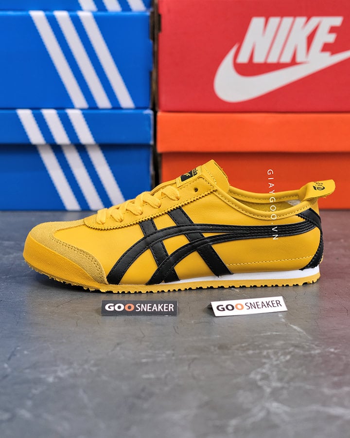 giày Onitsuka Tiger Mexico 66 Black Yellow best quality da thật