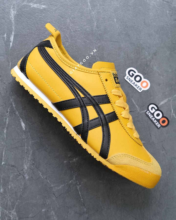 giày Onitsuka Tiger Mexico 66 Black Yellow best quality da thật