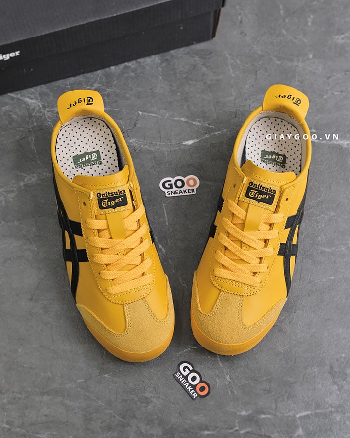 giày Onitsuka Tiger Mexico 66 Black Yellow best quality da thật