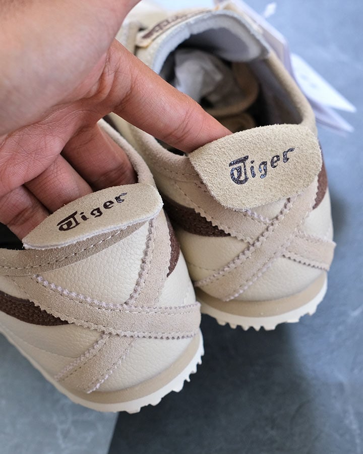 giày Onitsuka Tiger Mexico 66 Vintage Beige Suede Brown rep 11