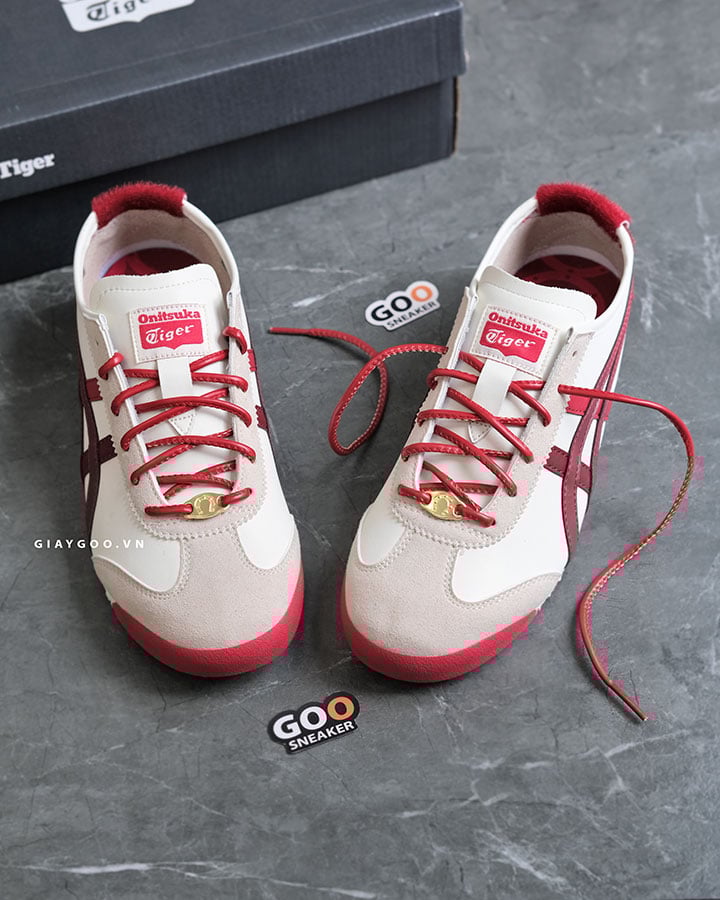 giày Onitsuka Tiger Mexico 66 Year Of The Horse White Red