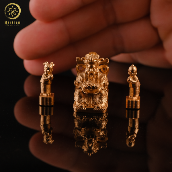 Thần tài, tiểu đồng nam, tiểu đồng nữ