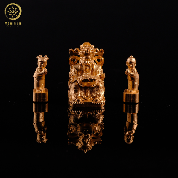 Thần tài, tiểu đồng nam, tiểu đồng nữ