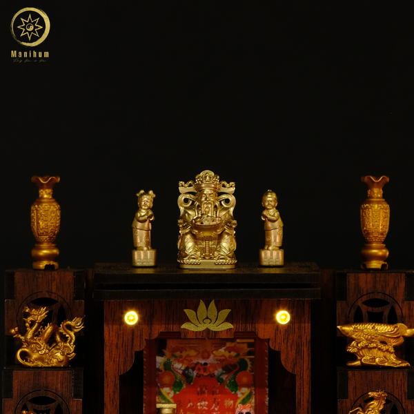 Thần tài, tiểu đồng nam, tiểu đồng nữ