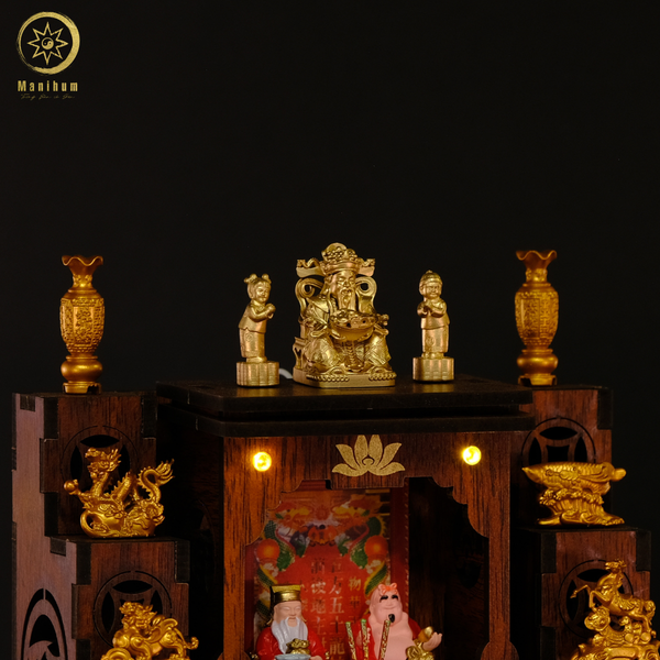 Thần tài, tiểu đồng nam, tiểu đồng nữ