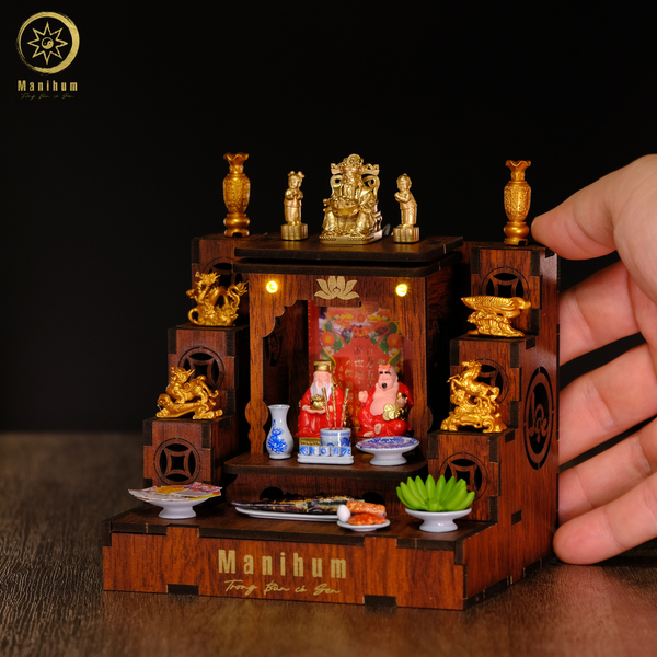 Giấy tiền vàng bạn cúng Tam sên, cá lóc nướng, heo quay, tôm luộc, trứng muối, đồ cúng vía thần tài thu nhỏ