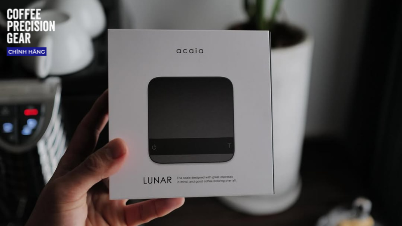 Cân điện tử Acaia Lunar Thông Minh, Ổn Định, Đa Năng
